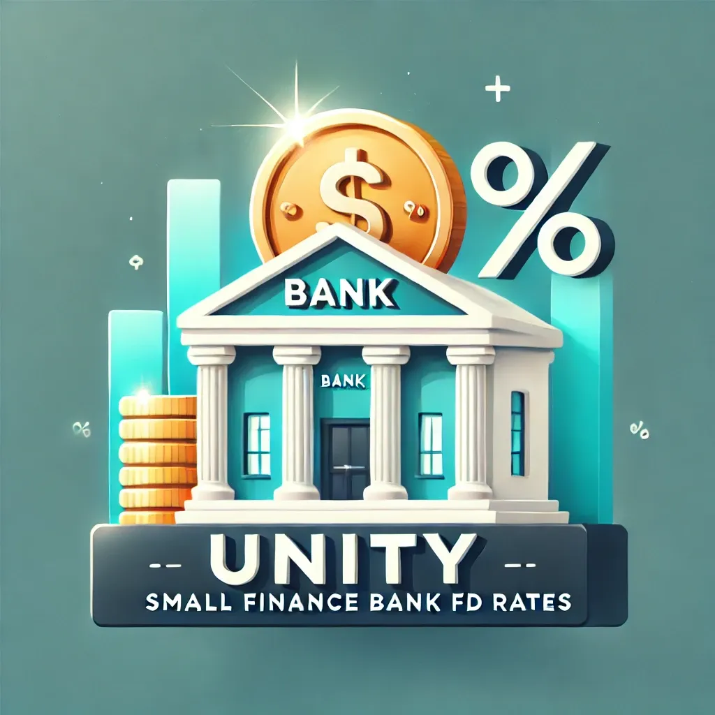 Unity small finance bank FD rates icon